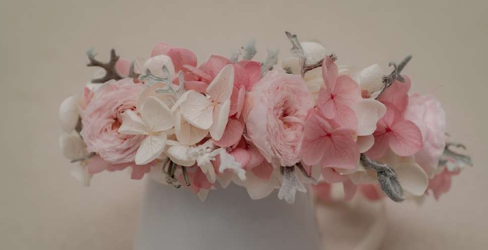 Coronita Completa · Hortensias